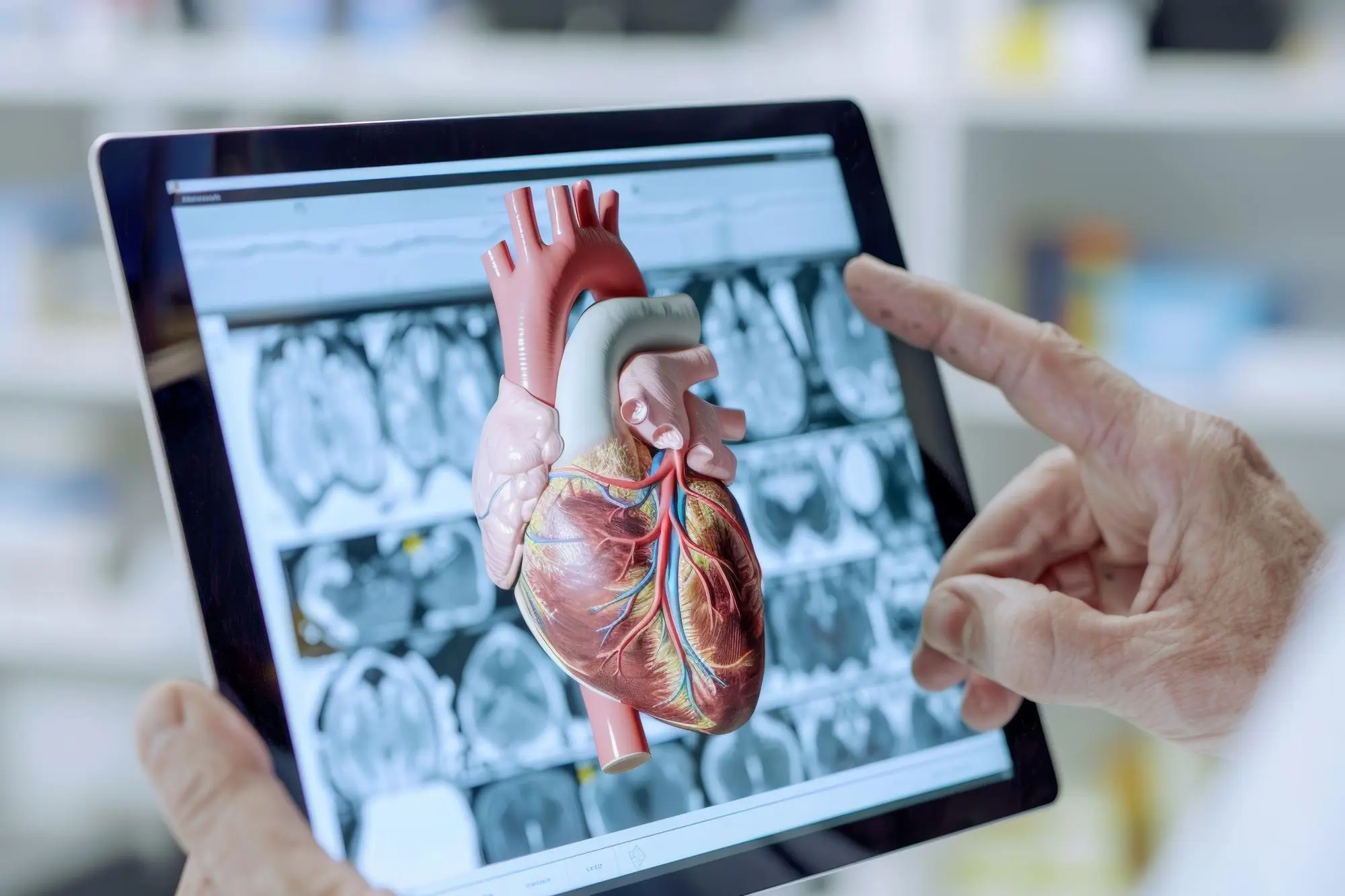 دلیل خوردن خامه قبل از اسکن قلب چیست؟