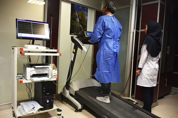 تست ورزش قلب چگونه است؟