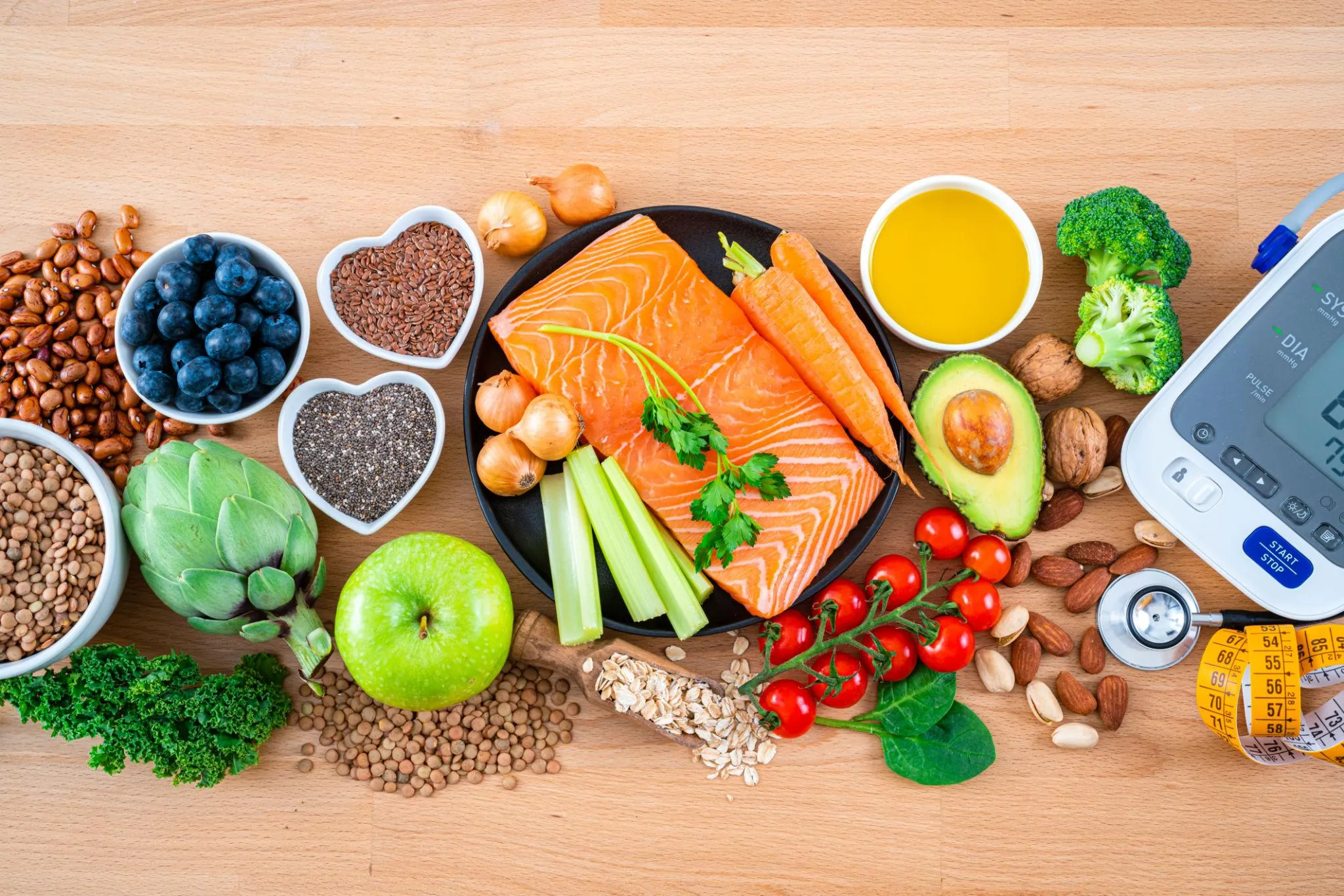 تغذیه مناسب برای کاهش تپش قلب