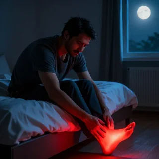 علت و درمان داغی کف پا در شب چیست؟