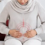 احساس نبض در شکم