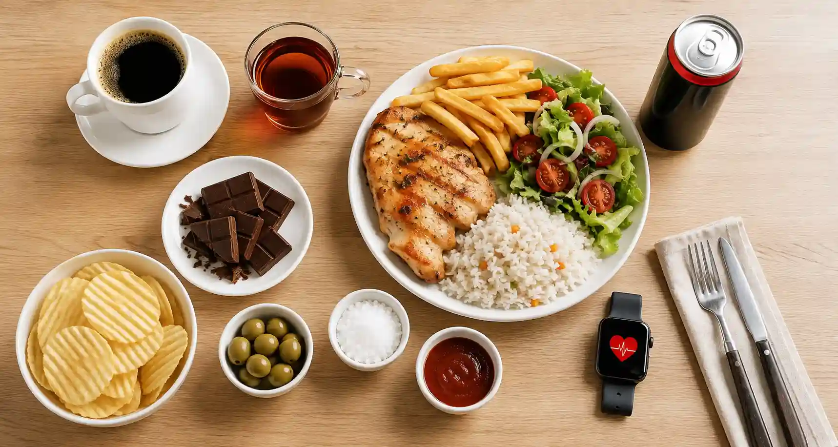 مواد غذایی محرک تپش قلب بعد از غذا